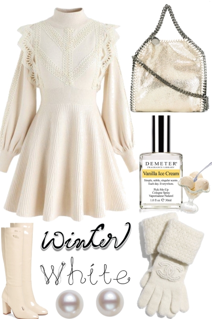 WHITE DRESS 2 23 23- Fashion set