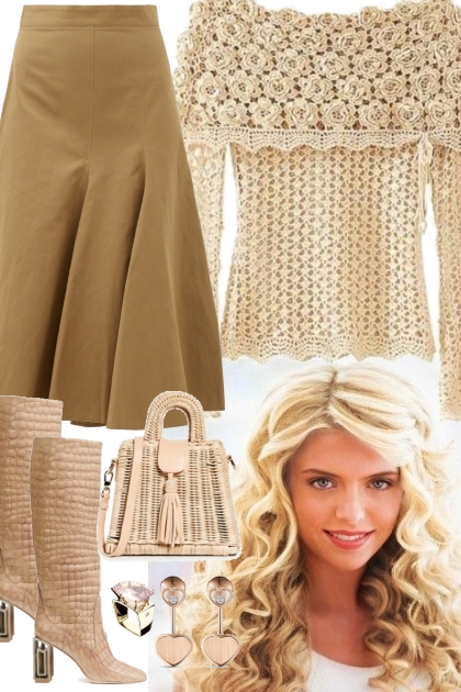 SWEATER AND SKIRT 2 24 23