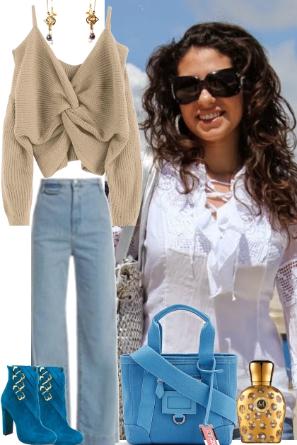 PULLOVER SWEATER AND JEANS 226 23. . .