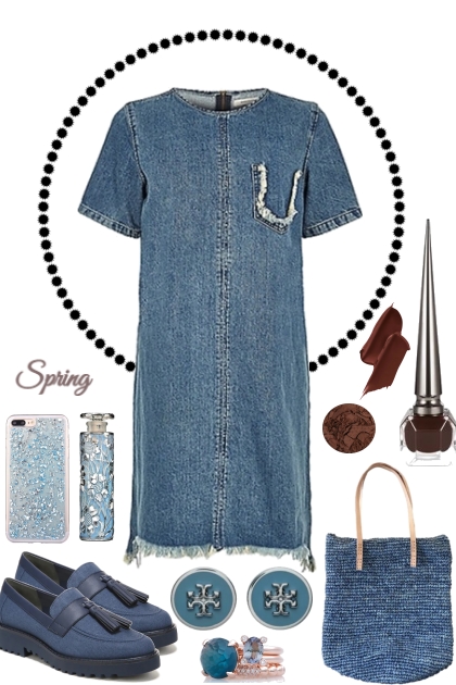 DENIM DRESS 3 6 2023- Fashion set