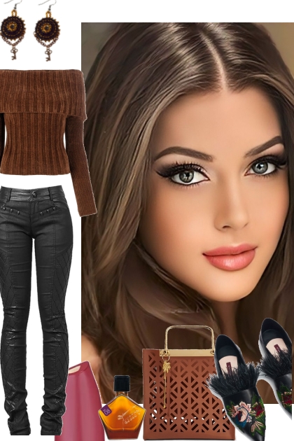 SWEATER AND PANTS ~ 4523- Fashion set