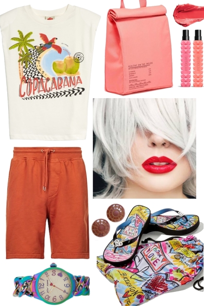 TEE AND SHORTS 4/26/23- Combinazione di moda