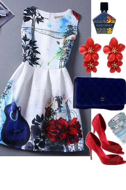 MAY FLOWERS 5223- Combinazione di moda