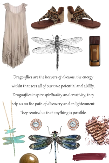 DRAGONFLY DREAMS 6223- Combinazione di moda