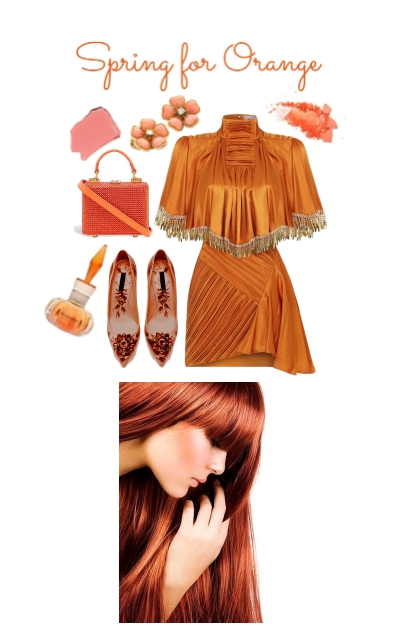 SPRING FOR ORANGE 6 9 2023- Fashion set