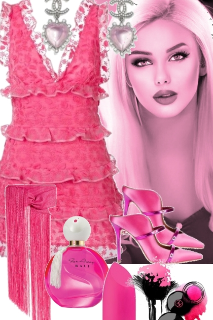 HOT PINK 71723- Fashion set