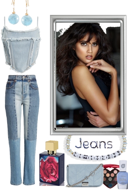 JEANS 72423- Модное сочетание