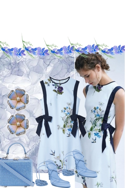 FLORAL DRESS 7/28/2023- Fashion set