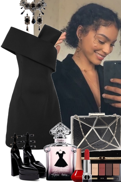 LITTLE BLACK DRESS ~ 1AUG23- Combinaciónde moda