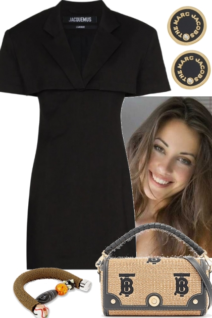 BLACK DRESS 1AUG23- Combinazione di moda