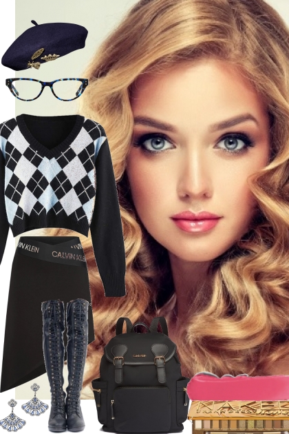 COLLEGE GIRL 8 28 2023- Combinazione di moda