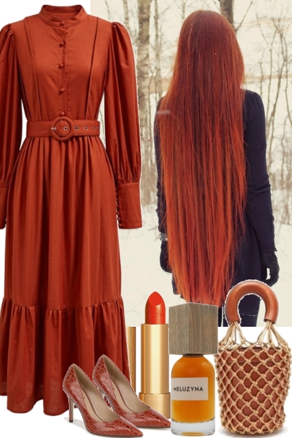 ..BURNT ORANGE 10/1/2023- Fashion set