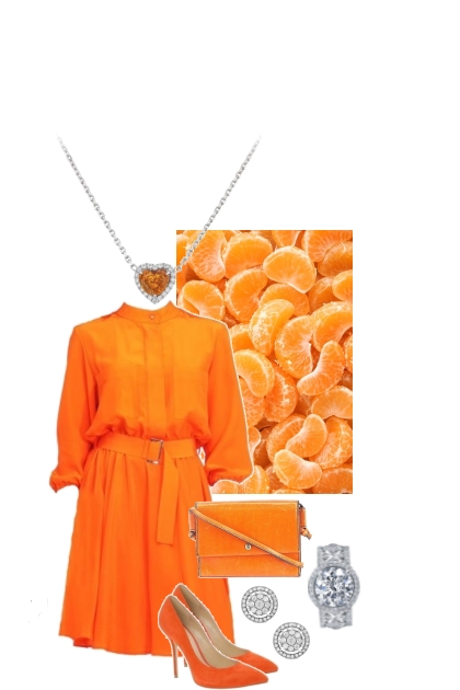 TANGERINE OCTOBER 10/7/2023- Combinaciónde moda