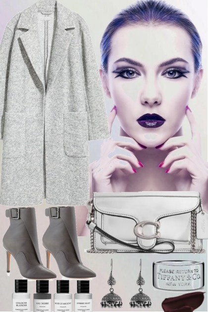 GRAY COAT 10182023- Fashion set