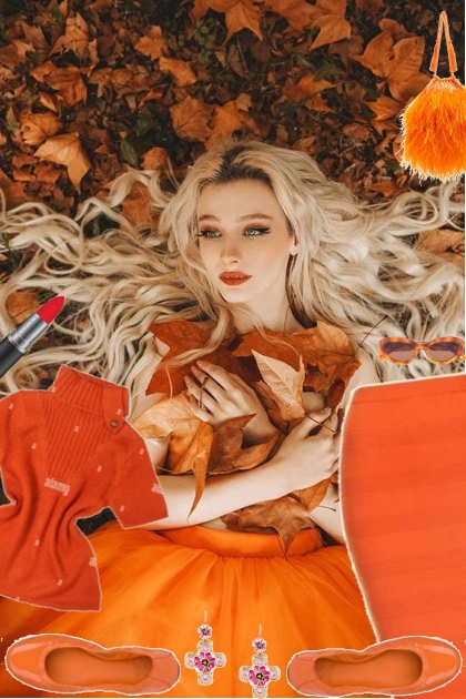 AUTUMN ORANGE 9/6/24- Fashion set