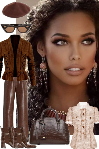 SHADES OF BROWN 9/12/24- Combinazione di moda