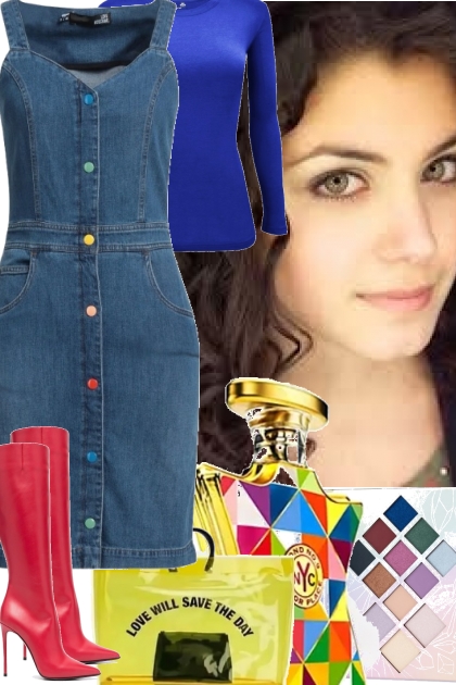 DENIM DRESS CASUAL 9/20/24- Combinazione di moda