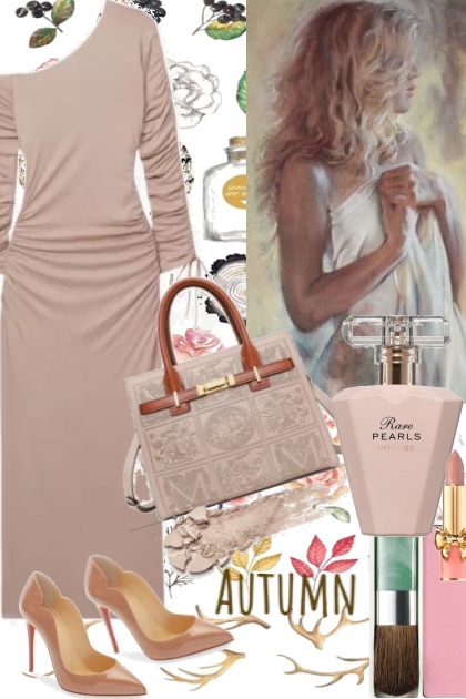 BEIGE DRESS 9/20/24- Fashion set