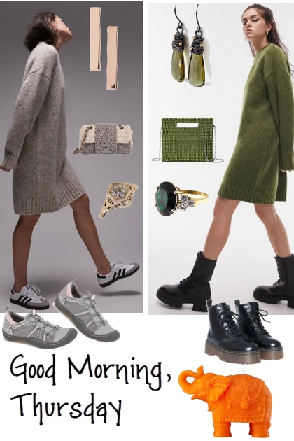 COZY SWEATER DRESSES 9/26/24- Combinazione di moda