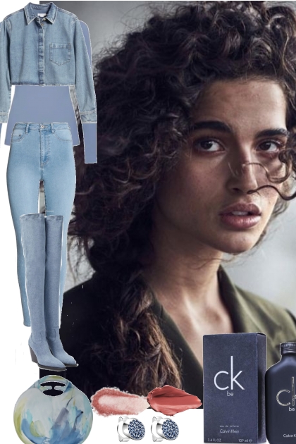 OCTOBER DENIM OUTFIT 10/1/2024- Combinazione di moda