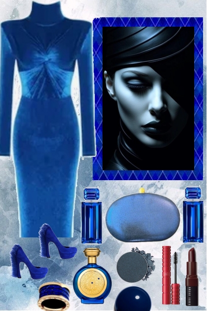 11/2/24 BLUE DRESS - Fashion set