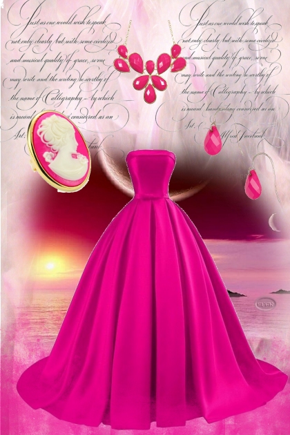 Pink Elegant- Combinazione di moda