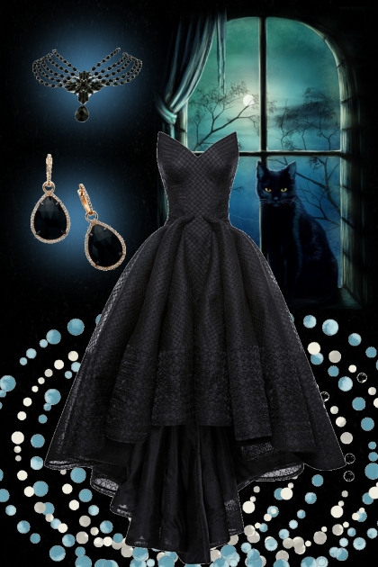 Black Cat- Fashion set