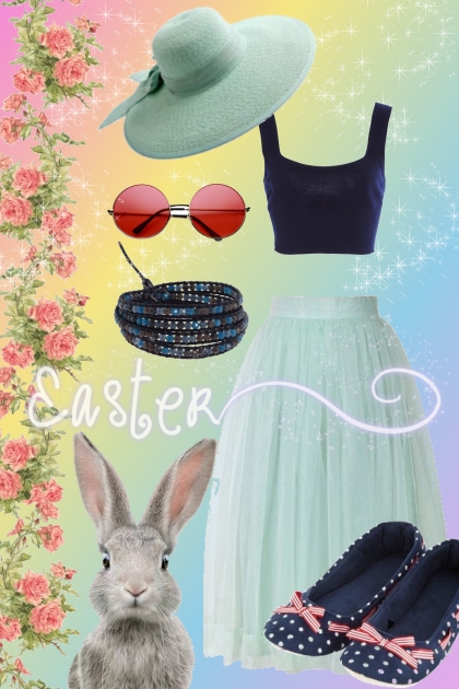 Happy Easter- combinação de moda