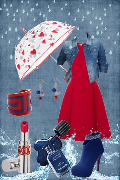 Rainy Day- combinação de moda