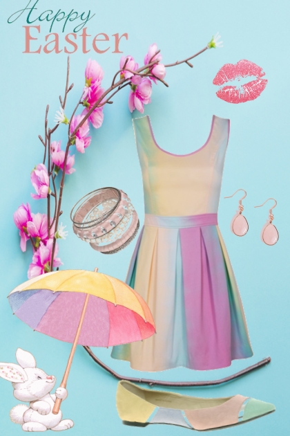 Happy Easter to everybody :)- combinação de moda