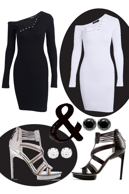 Black and White day :)- combinação de moda