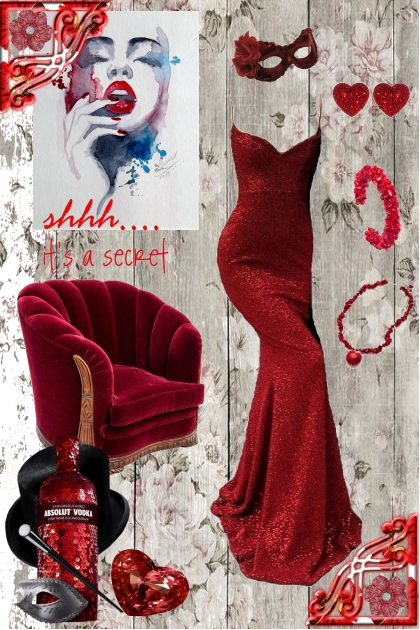 Red Secret :)- combinação de moda