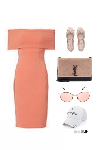 peachy- combinação de moda