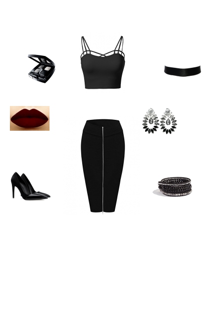 Little Black Dress- Modna kombinacija