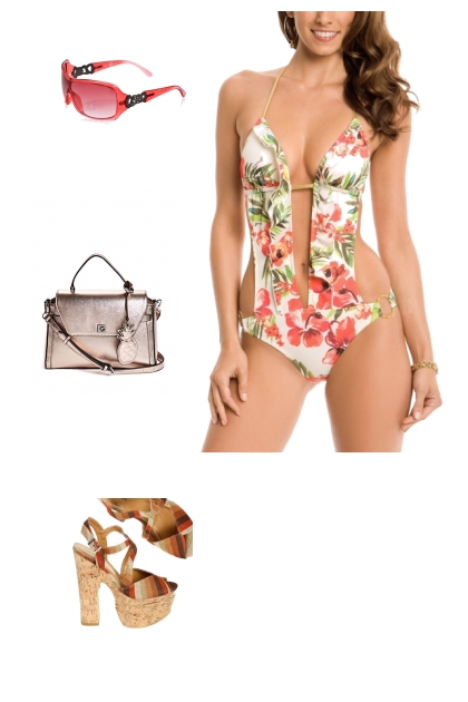 tropical trikini bonanza- Fashion set