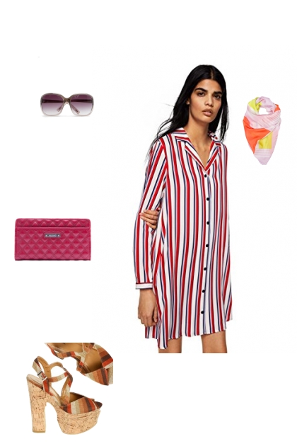 Just woke up. (stripes)- Combinazione di moda