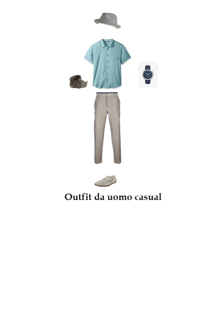 Male summer outfit