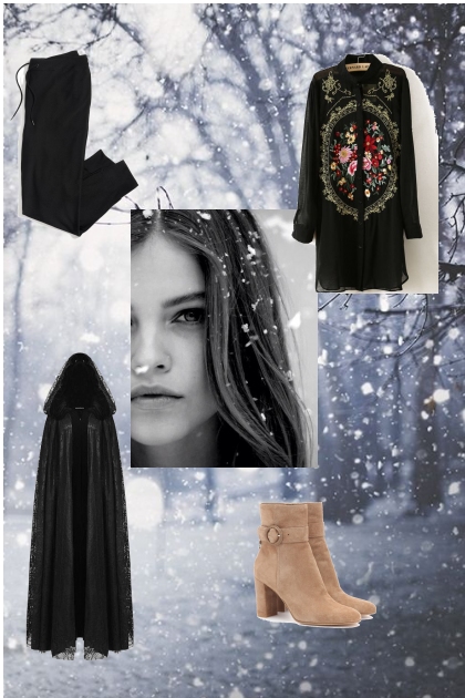 Winter- combinação de moda