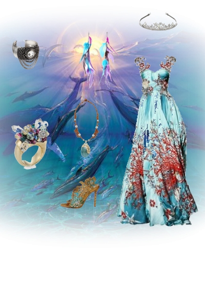 Princess Under The Sea- Модное сочетание