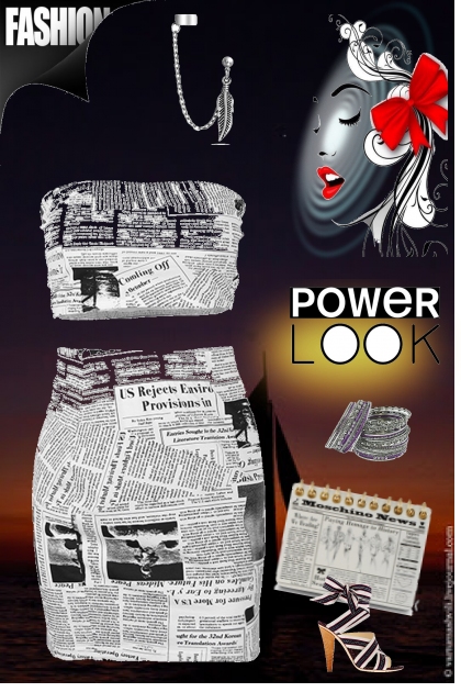 Power Look- Combinazione di moda