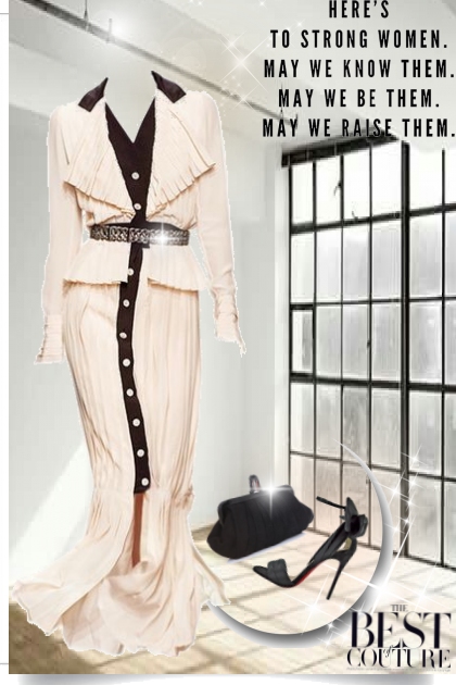 Ivory & Black- Combinazione di moda