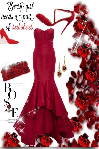 Red Shoes- Combinaciónde moda