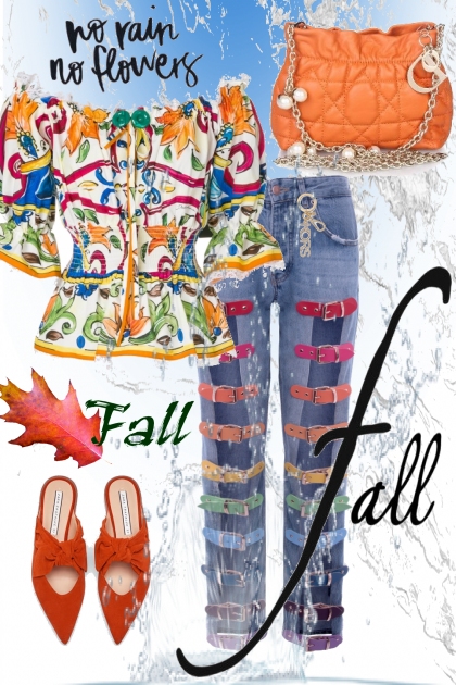 la pluie d'automne- Fashion set