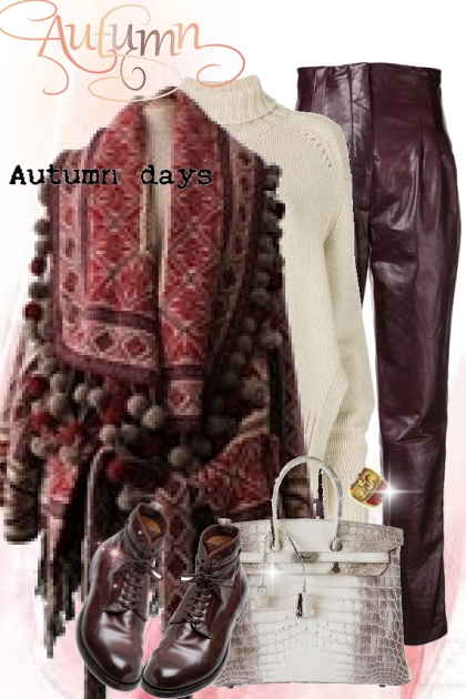 Autumn lovely days- Fashion set