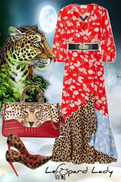 Leopard lady- Combinaciónde moda