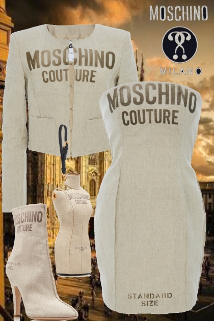 Moschino- Модное сочетание