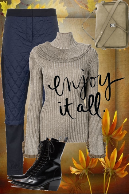 Enjoy it all- Combinaciónde moda