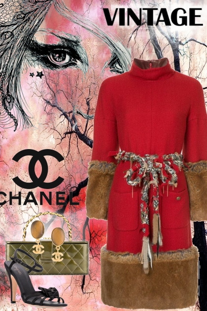 Vintage Chanel- Modna kombinacija