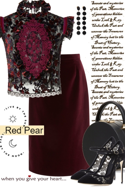 Red Pear !!- Fashion set