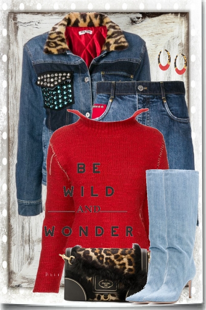 Be Wild and wonder - Combinazione di moda